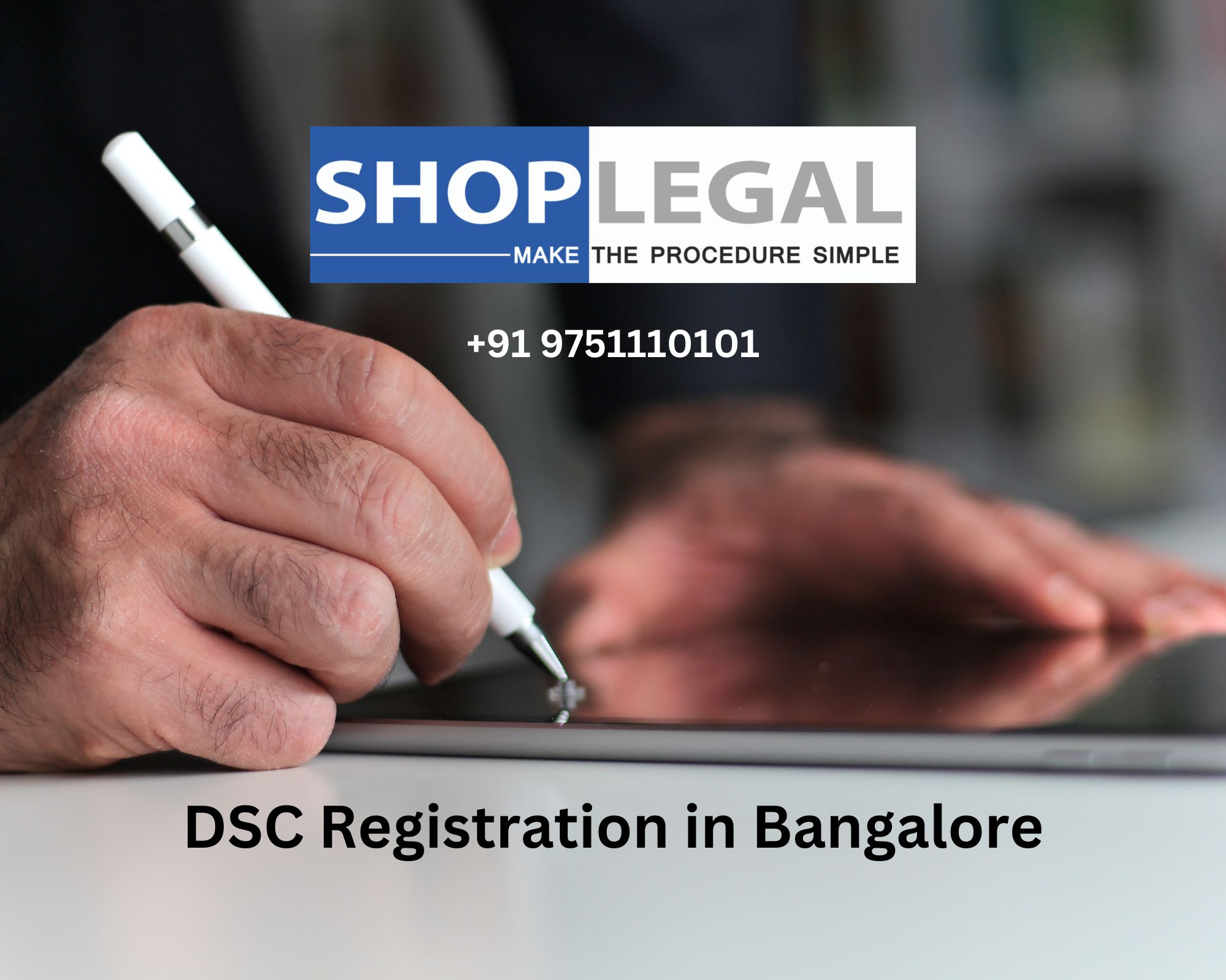 DSC registration in Bangalore